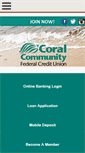 Mobile Screenshot of coralfcu.org